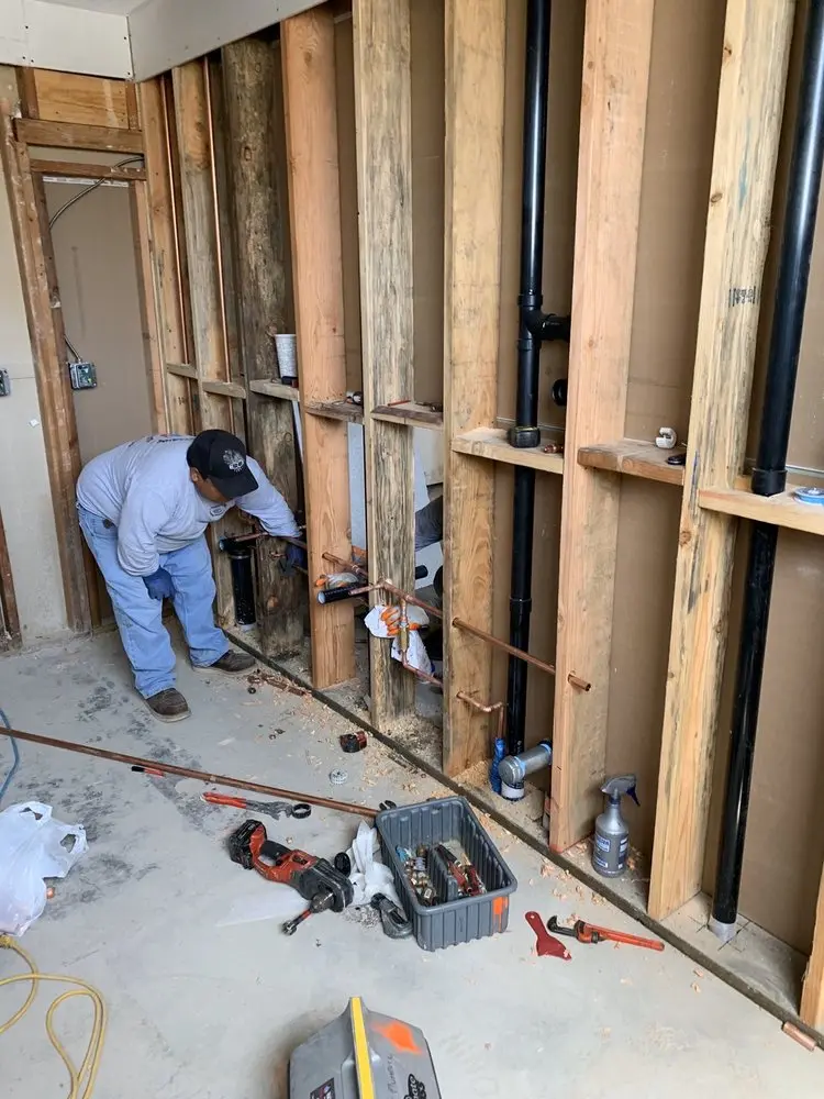 Commercial rough-in plumbing for Commercial Plumbing in Oakbrook Forest